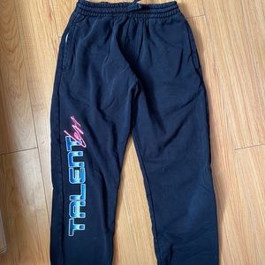 Talentless black sweatpants